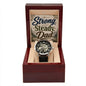 Shop our premium strong steady dad openwork watch from MySisterIsASurvivor.