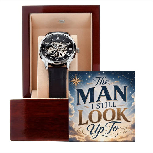 Shop our premium the man i still look up to openwork watch from MySisterIsASurvivor.
