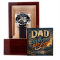 Shop our premium dad my everyday hero openwork watch from MySisterIsASurvivor.