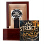 Shop our premium his strength built my world openwork watch from MySisterIsASurvivor.
