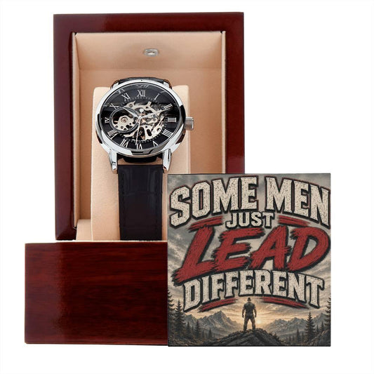 Shop our premium some men just lead different openwork watch from MySisterIsASurvivor.