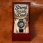 Shop our premium strong steady dad openwork watch from MySisterIsASurvivor.