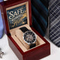 Shop our premium safe because of him openwork watch from MySisterIsASurvivor.