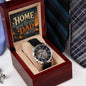 Shop our premium home is wherever dad is openwork watch from MySisterIsASurvivor.