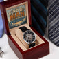 Shop our premium the kind of man you dont forget openwork watch from MySisterIsASurvivor.