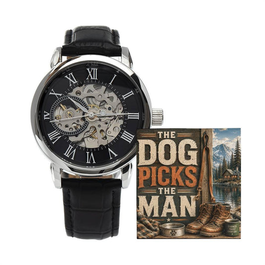 Shop our the dog picks the man openwork watch featuring the Luxury Box w/LED style option from MySisterIsASurvivor.