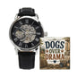 Shop our dogs over drama openwork watch featuring the Luxury Box w/LED style option from MySisterIsASurvivor.