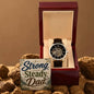 Shop our premium strong steady dad openwork watch from MySisterIsASurvivor.