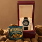 Shop our premium fatherhood looks good on him openwork watch from MySisterIsASurvivor.