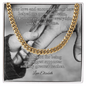 Shop our cuban link chain your love and encouragement featuring the 18K Yellow Gold Finish style option from MySisterIsASurvivor.