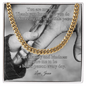 Shop our cuban link chain you are my hero featuring the 18K Yellow Gold Finish style option from MySisterIsASurvivor.