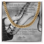 Shop our cuban link chain thank you for always believing featuring the 18K Yellow Gold Finish style option from MySisterIsASurvivor.