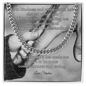 Shop our cuban link chain your kindness and compassion featuring the Stainless Steel style option from MySisterIsASurvivor.