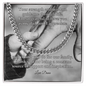 Shop our cuban link chain your strength and wisdom featuring the Stainless Steel style option from MySisterIsASurvivor.