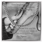Shop our cuban link chain your laughter and joy featuring the Stainless Steel style option from MySisterIsASurvivor.