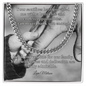Shop our cuban link chain your sacrifices have provided me featuring the Stainless Steel style option from MySisterIsASurvivor.