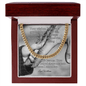 Shop our premium cuban link chain your wisdom has been a guiding light from MySisterIsASurvivor.