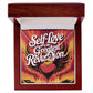 Self-Love Is The Greatest Revolution: Interlocking Hearts Necklace - Mental Health Gift, Self-Love, Anxiety, PTSD Support