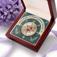 Your Heart Is Your Compass; Trust It: Interlocking Hearts Necklace - Mental Health Gift, Self-Love, Anxiety, PTSD Support