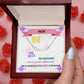 Mom, you are my rock, my confidante, and my biggest cheerleader. I am so grateful to have you as my mother. - Custom Name Necklace