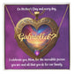 On Mother's Day and every day, I celebrate you, Mom, for the incredible person you are and all that you do for our family. - Forever Grateful Mom - Name Necklace + Heart