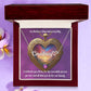 On Mother's Day and every day, I celebrate you, Mom...- Forever Grateful Mom - Name Necklace + Heart