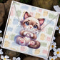 Balinese Cat - Personalized Name Necklace + Paw Print