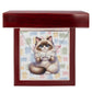 Birman Cat - Personalized Name Necklace + Paw Print