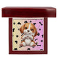 Beagle Dog - Personalized Name Necklace W/Paw Print Symbol - Custom Therapy Animal Jewelry & Keepsake
