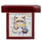 Ragdoll Cat - Personalized Name Necklace + Paw Print