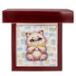 Persian Cat - Personalized Name Necklace + Paw Print
