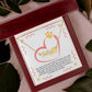 Personalized dog name necklace with paw charm, gift for dog lovers expressing unconditional love and wiping away tears