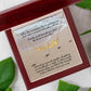 When the world feels like it's spinning too fast... Personalized Name Necklace + Paw Print