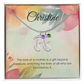 Engraved Baby Feet Necklace with Birthstone – A Mother's Love: A Gift Beyond Measure | Ideal Gift for New Moms