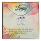 Engraved Baby Feet Necklace with Birthstone – Guiding Force of a Mother's Love | Perfect Gift for New Moms & Moms-to-Be