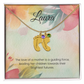 Engraved Baby Feet Necklace with Birthstone – Guiding Force of a Mother's Love | Perfect Gift for New Moms & Moms-to-Be
