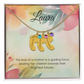 Engraved Baby Feet Necklace with Birthstone – Guiding Force of a Mother's Love | Perfect Gift for New Moms & Moms-to-Be
