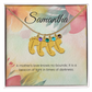 Engraved Baby Feet Necklace with Birthstone – A Mother's Love, A Beacon of Light | Perfect Gift for New Moms