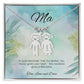 Quiet reminder you matter too engraved kids charm necklace personalized gift for moms - MySisterIsASurvivor