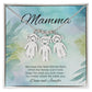 Because the heart remembers memorial engraved kids charm necklace for mom or grandmother - MySisterIsASurvivor