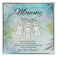 Motivational mom gift – personalized kids charm necklace with “They Are Your Why” reminder
