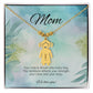 Your love is woven into every day healing engraved kids charm necklace supportive gift for mom - MySisterIsASurvivor