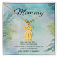 Motivational mom gift – personalized kids charm necklace with “They Are Your Why” reminder