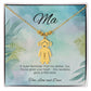 Quiet reminder you matter too engraved kids charm necklace personalized gift for moms - MySisterIsASurvivor