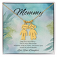 Motivational mom gift – personalized kids charm necklace with “They Are Your Why” reminder
