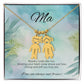 Bravery looks like you strength-inspired engraved kids charm necklace for moms or caregivers - MySisterIsASurvivor