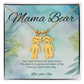 Custom keepsake necklace – engraved kids name charm saying “Your Heart Knows The Way Home”