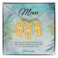 Your love is woven into every day healing engraved kids charm necklace supportive gift for mom - MySisterIsASurvivor