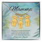 Because the heart remembers memorial engraved kids charm necklace for mom or grandmother - MySisterIsASurvivor