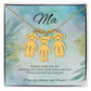 Bravery looks like you strength-inspired engraved kids charm necklace for moms or caregivers - MySisterIsASurvivor